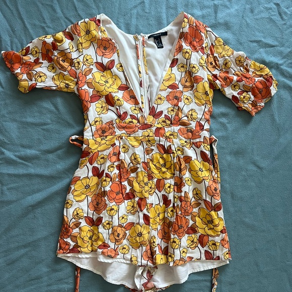 Forever 21 Pants - Floral Romper